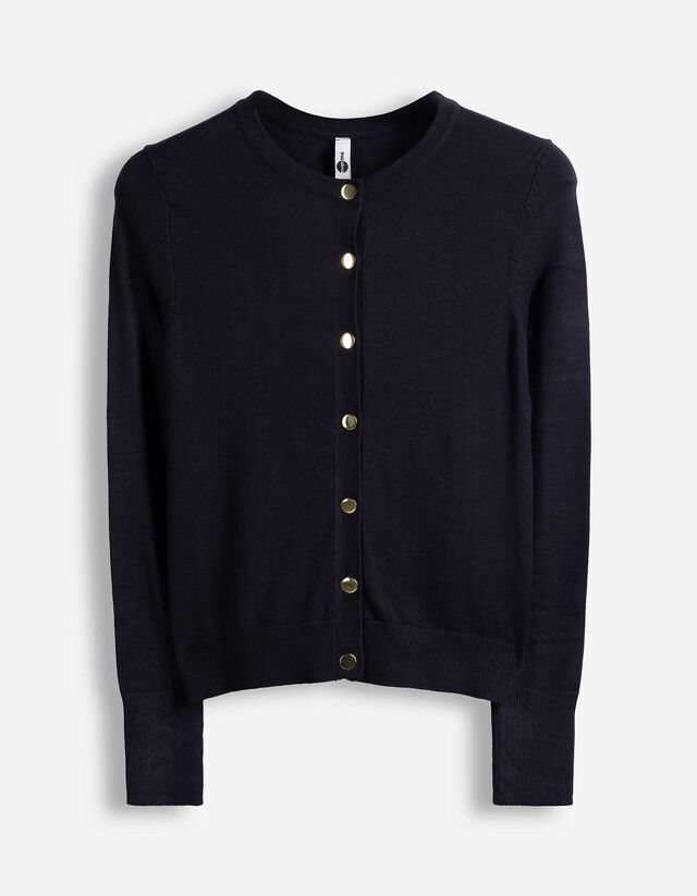Cardigan - Knopfleiste - dunkelblau