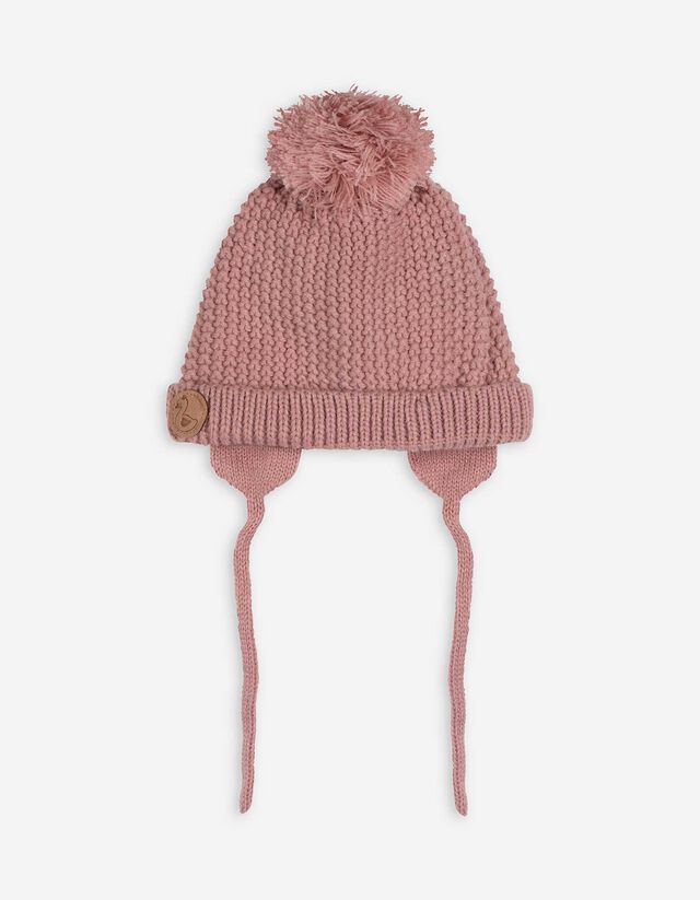 M&uuml;tze - Grobstrick - pink