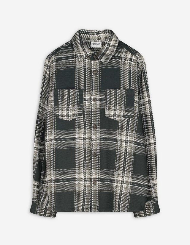 Hemd - Karomuster - dunkelgr&uuml;n