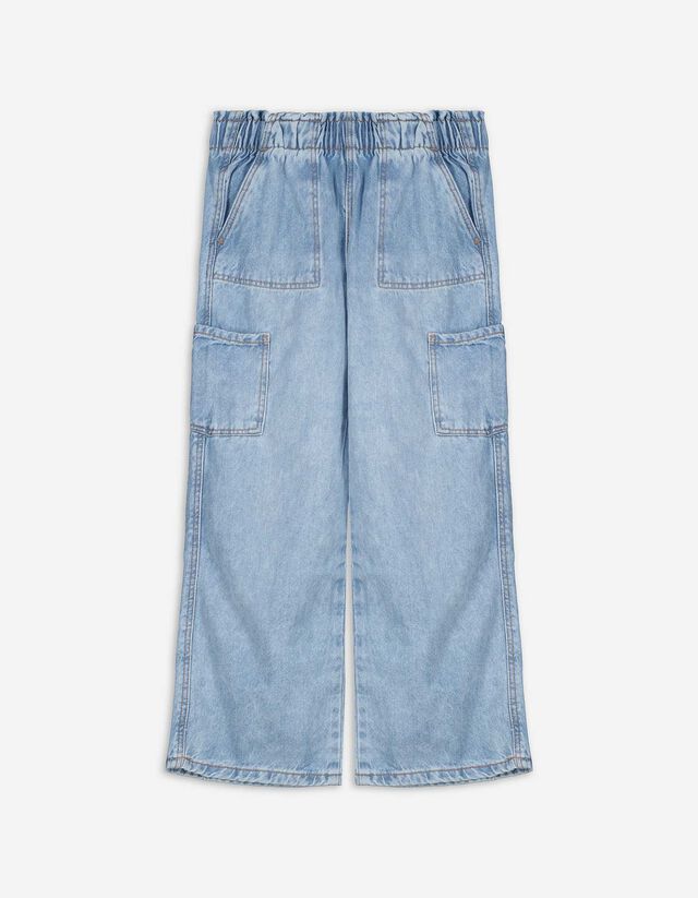 Jeans - Weites Bein - hellblau