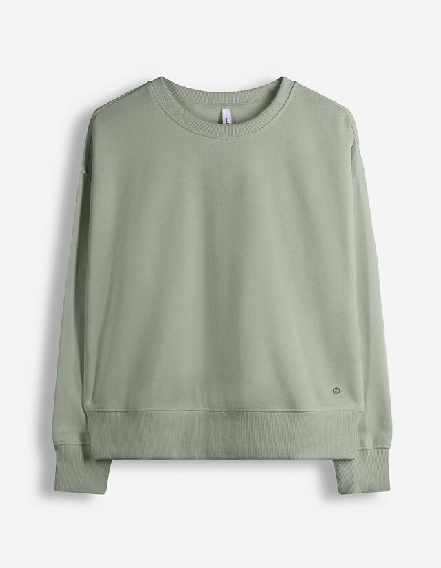 Sweatshirt - Oversized Fit - t&uuml;rkis