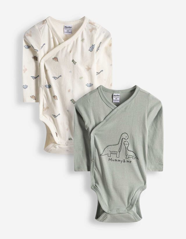 Langarmbody - 2er-Pack