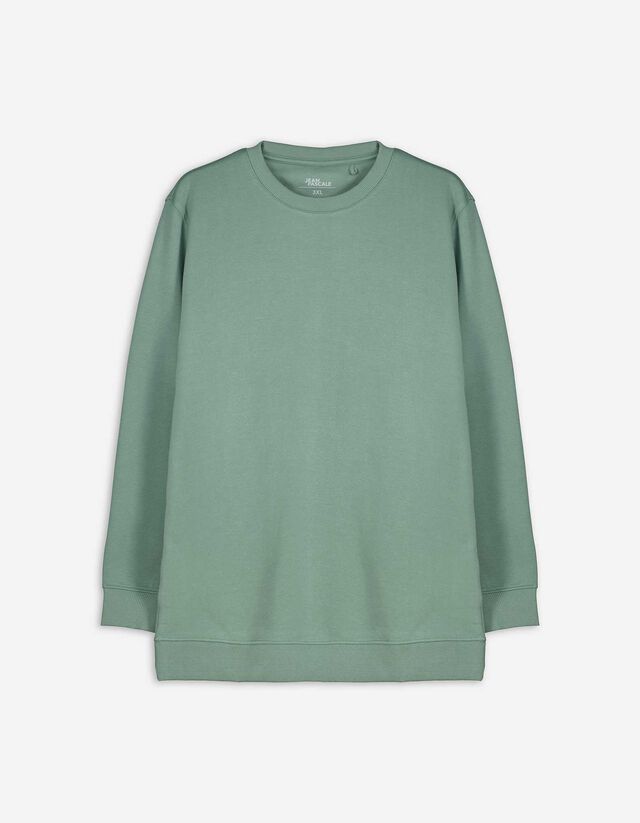 Sweatshirt - einfarbig - t&uuml;rkis