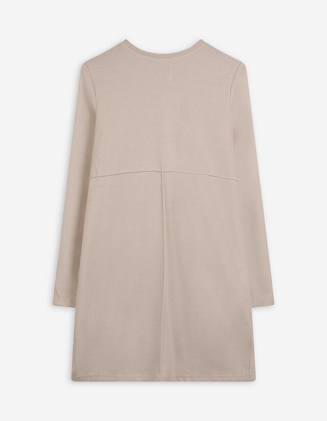 Kleid - Weiches Material - wei&szlig;