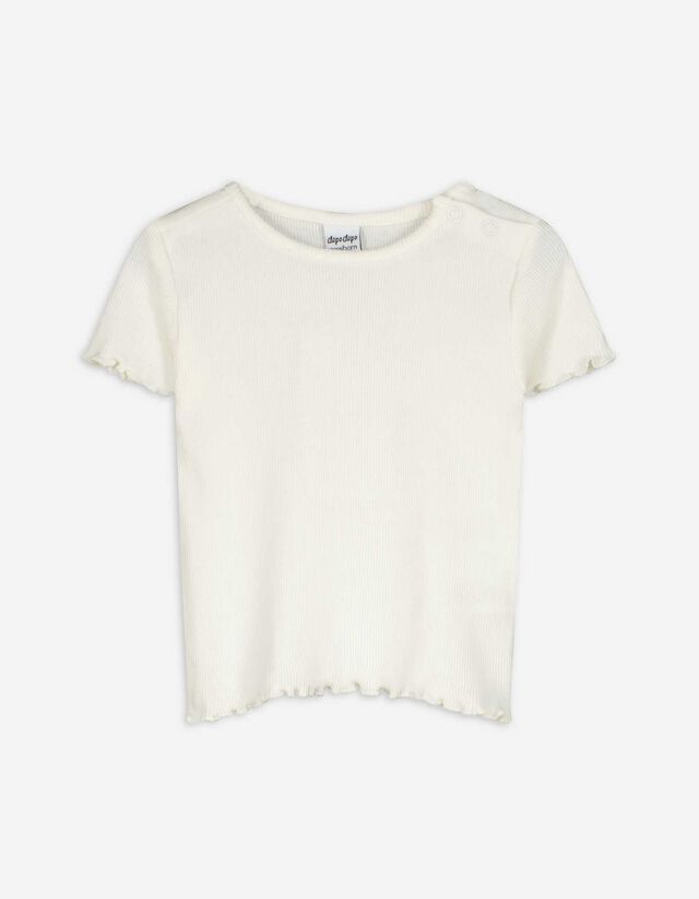 Shirt - einfarbig - wei&szlig;