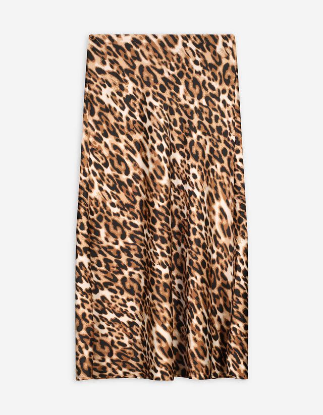 Rock - Leopardenmuster - wei&szlig;