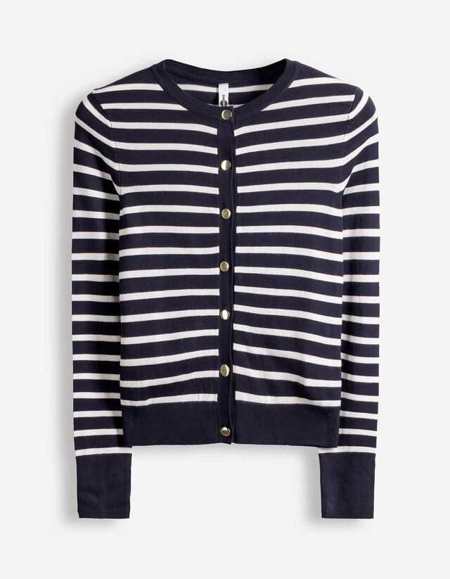 Cardigan - Knopfleiste - dunkelblau