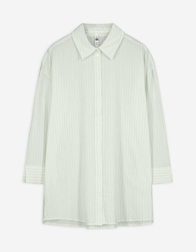 Hemd - Streifen - gr&uuml;n