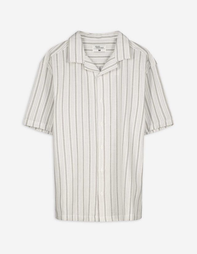 Hemd - Streifen - wei&szlig;