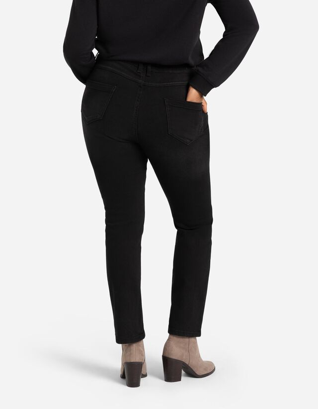 Jeans - Kn&ouml;chellang - schwarz