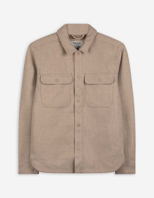 Hemd - Regular Fit - beige
