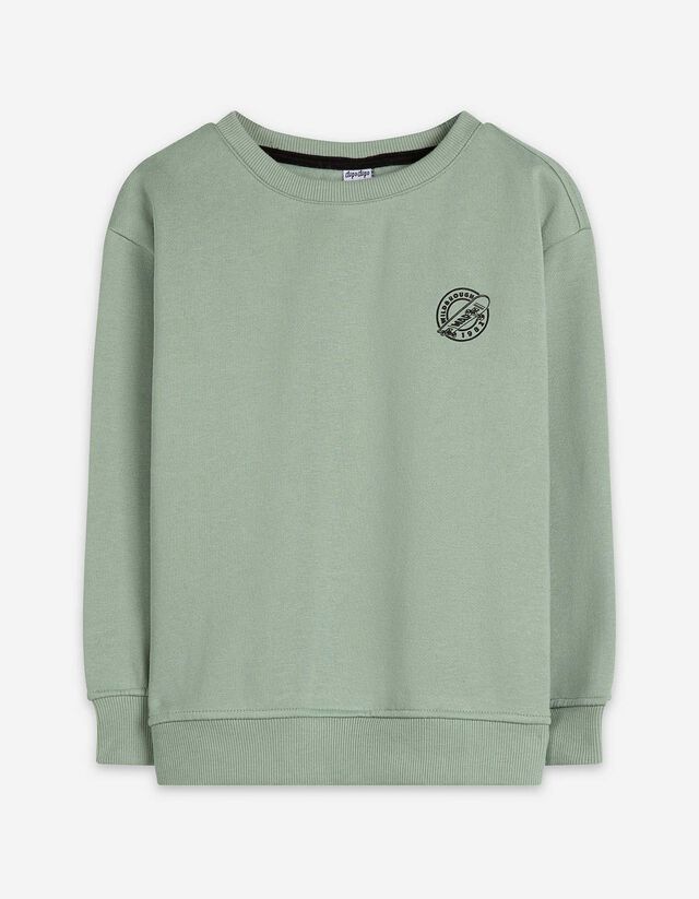 Sweatshirt - Print - gr&uuml;n