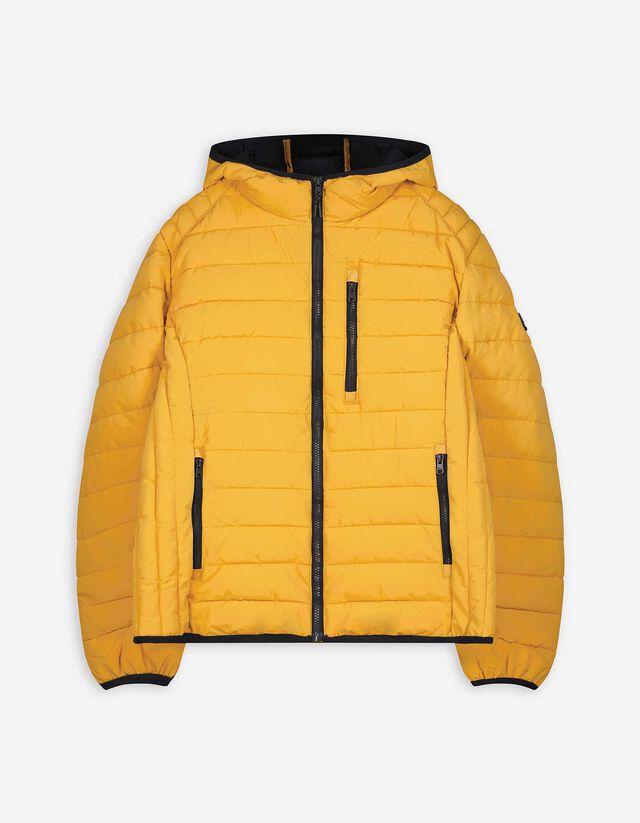 Steppjacke - Wasserabweisend - hellgelb