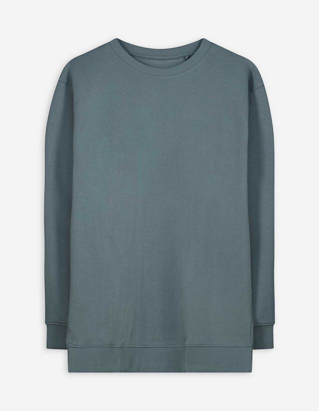 Sweatshirt - einfarbig - gr&uuml;n