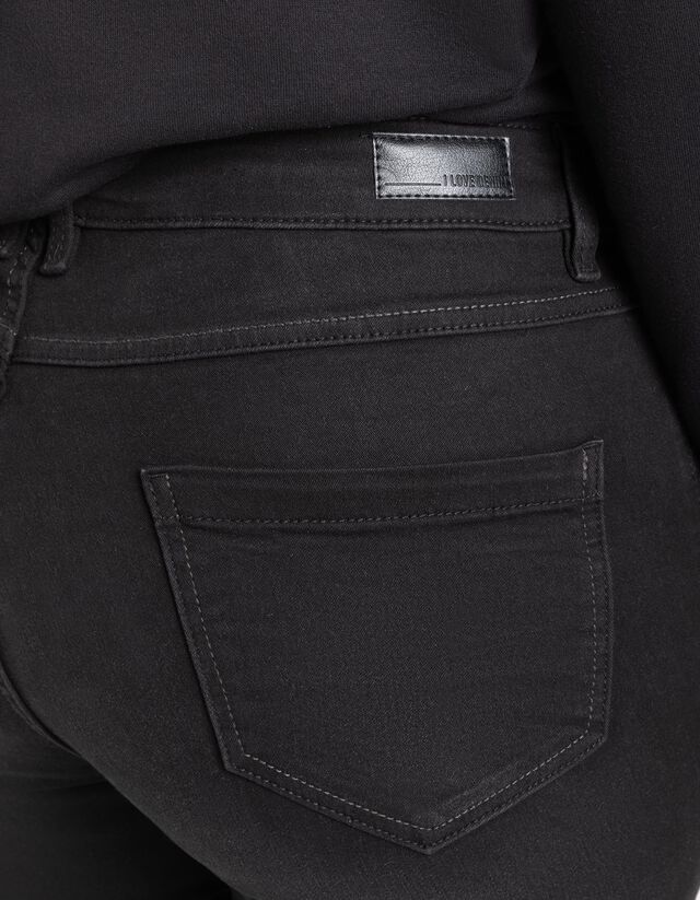 Jeans - Kn&ouml;chellang - schwarz