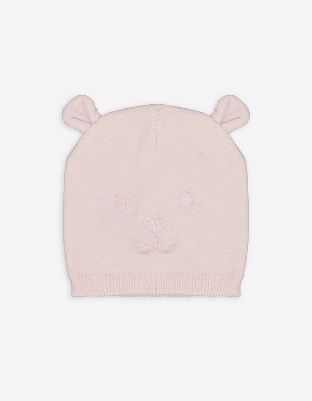 M&uuml;tze - Stickerei - rosa