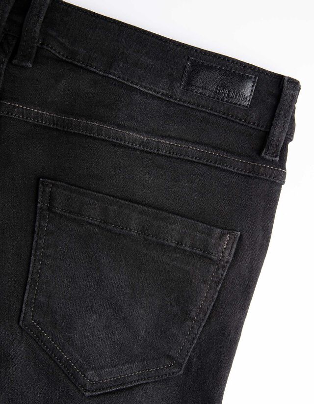 Jeans - Kn&ouml;chellang - schwarz