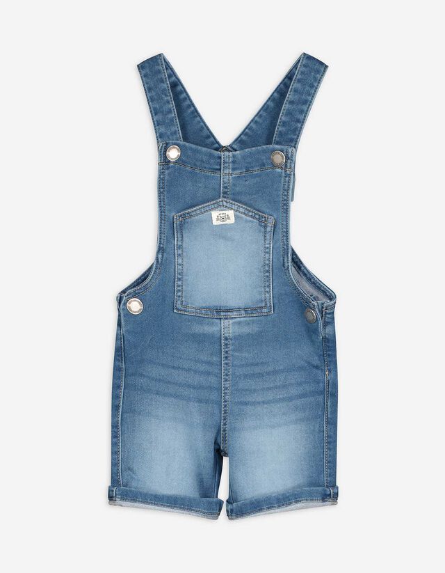 Latzhose - Stretchanteil - hellblau