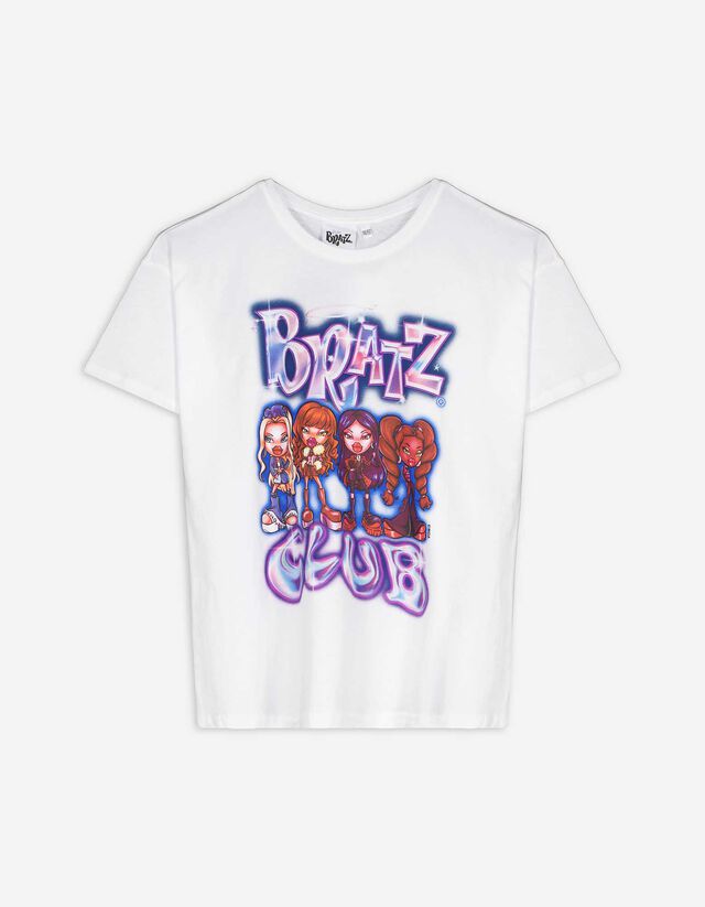 T-Shirt - Frontprint - wei&szlig;