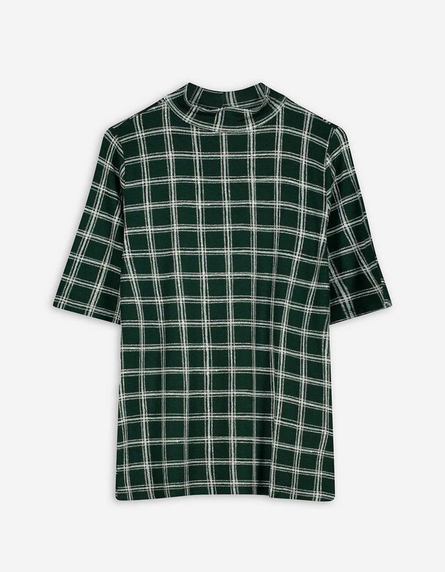 Shirt - Viskose-Mix - schwarz