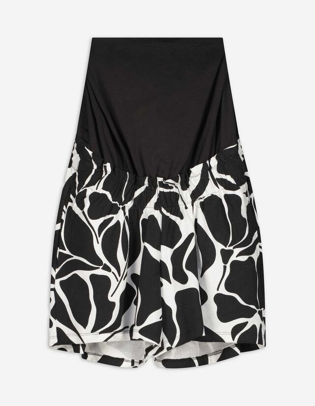 Umstandshose - Baumwoll-Mix - schwarz