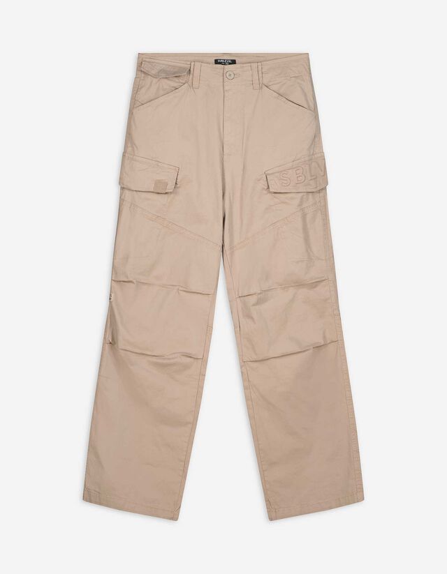 Cargohose - Baggy Fit - beige