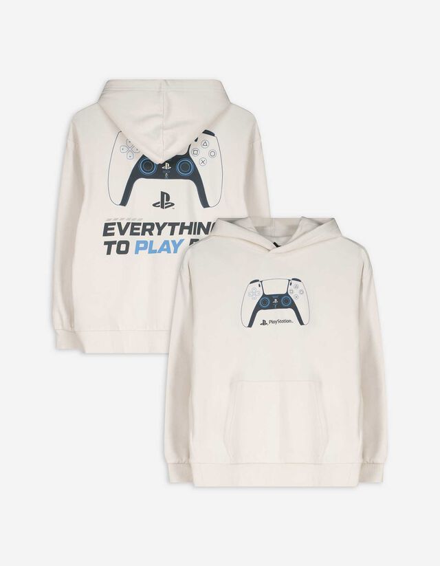 Hoodie - PlayStation - wei&szlig;