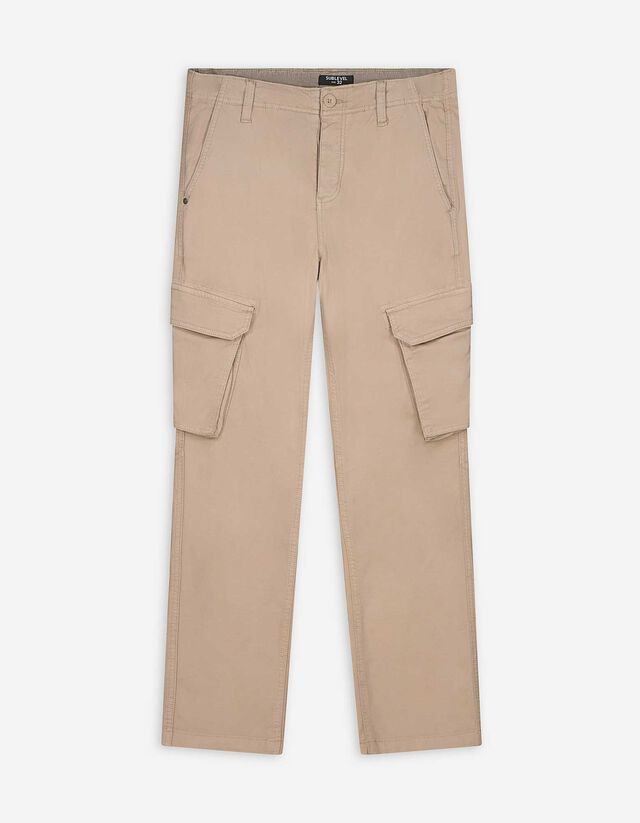 Cargohose - Cargotaschen - beige
