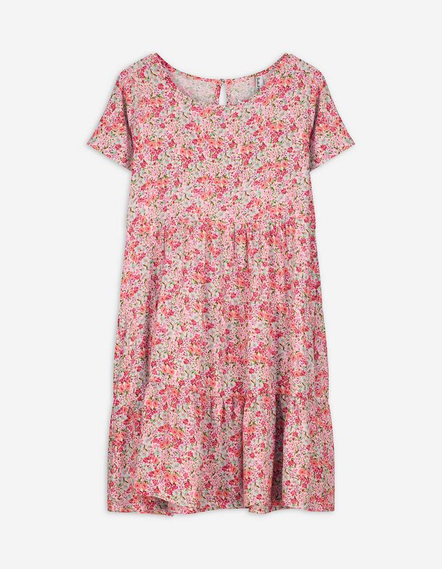 Kleid - Soft-Touch - pink