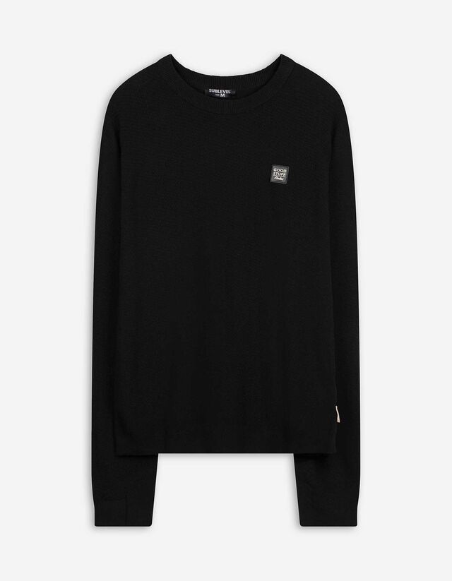 Pullover - Strick - schwarz