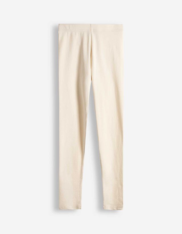 Leggings - einfarbig - beige