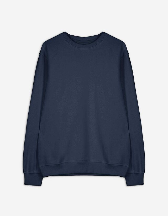 Sweatshirt - Relax Fit - dunkelblau