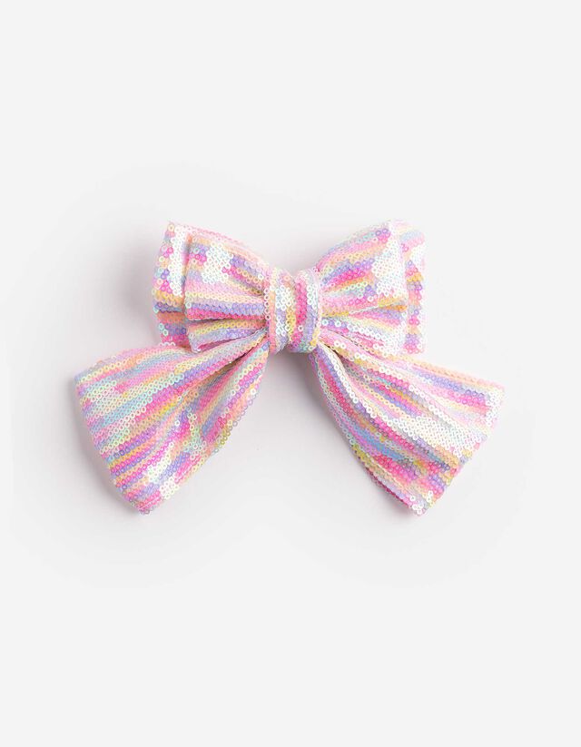 Haarklammer - Paillettenbesatz - bronzefarben