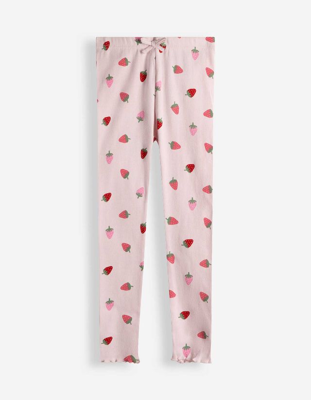 Leggings - Gerippt - rosa