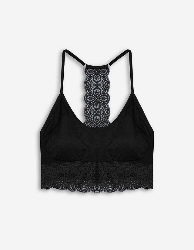 Bustier - &uuml;berwiegend nahtlos - schwarz