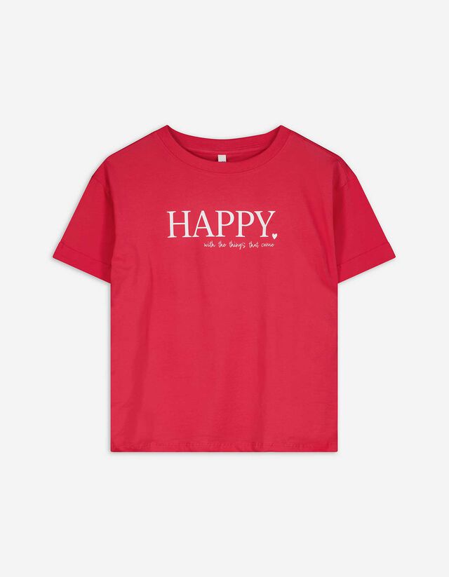 Umstandsshirt - Print - pink