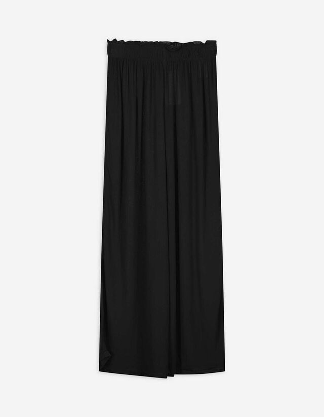 Culotte - Wide Fit - schwarz