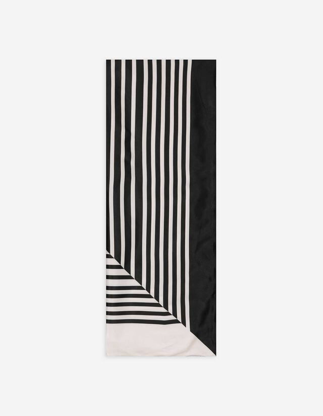 gemustert - wei&szlig;