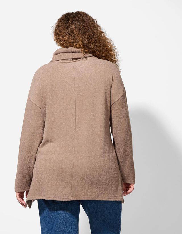 Langarmshirt - Stickerei - dunkelblau