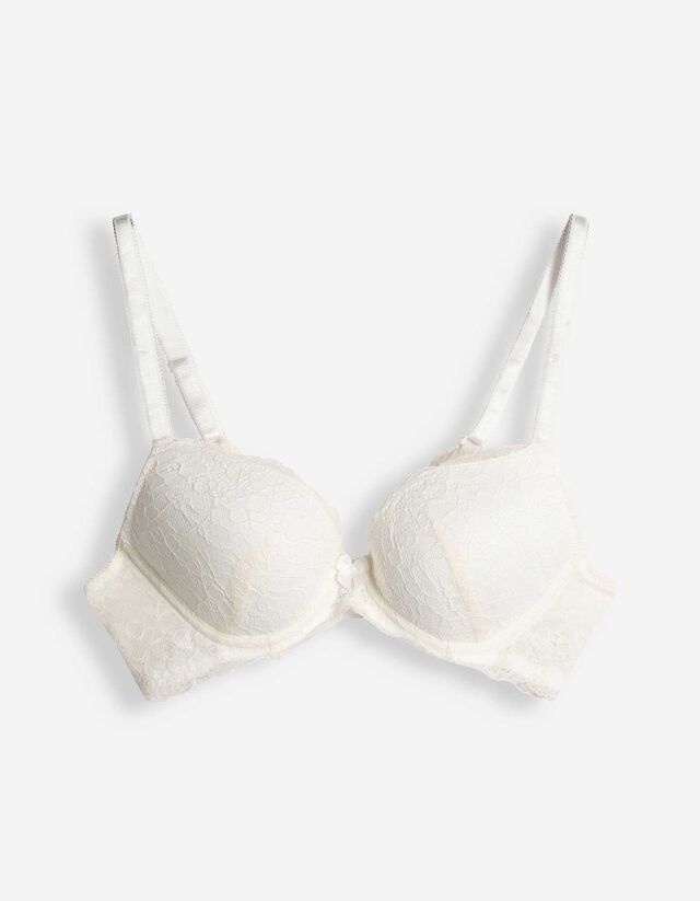 T-Shirt-BH - mit B&uuml;gel - wei&szlig;