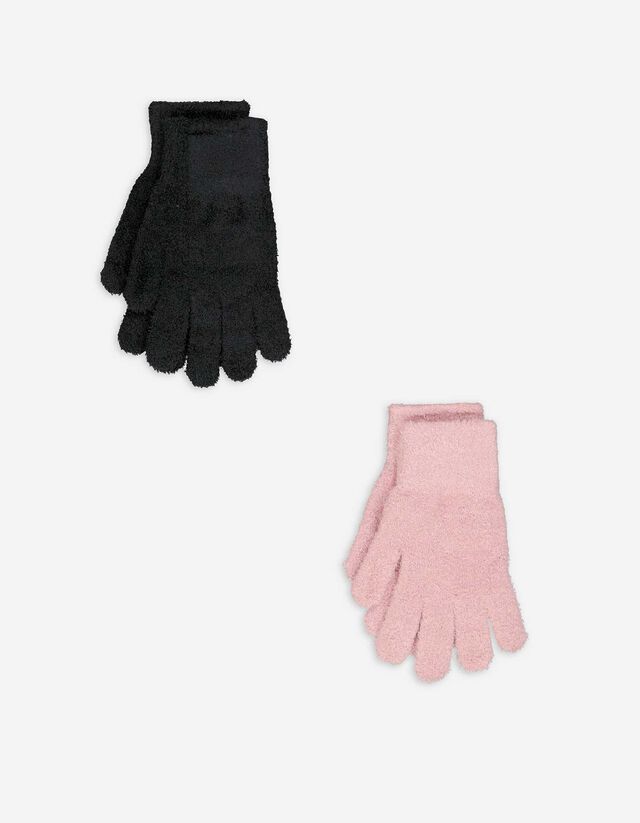 Handschuhe - 2er-Pack - lila