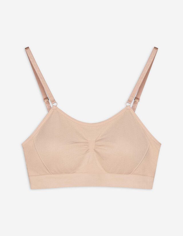 Bustier - &uuml;berwiegend nahtlos - rosa