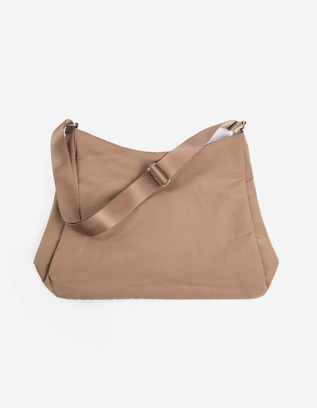Tasche - Nylon - beige