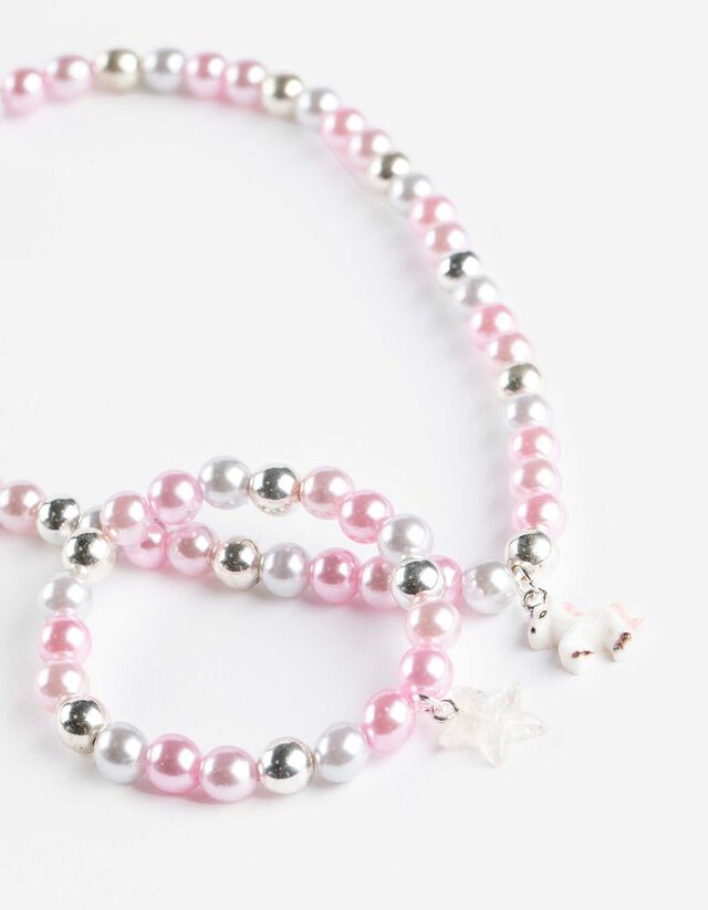 Schmuck - 2er-Pack - silberfarben