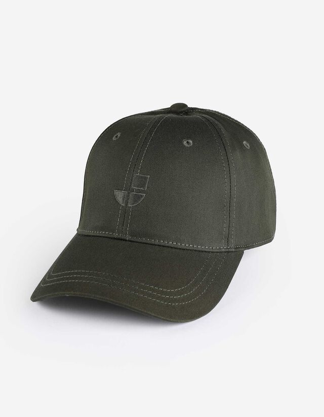 Basecap - Baumwolle - dunkelgr&uuml;n