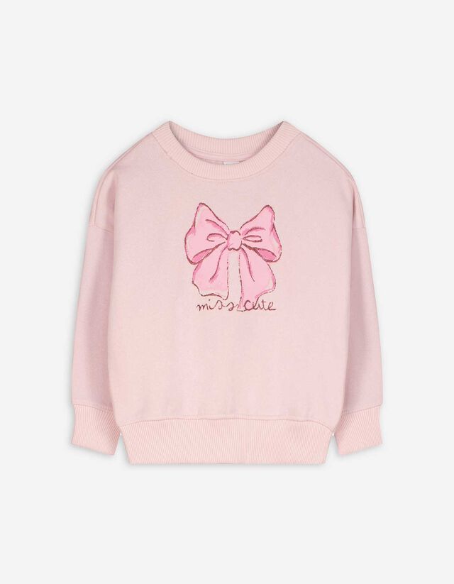 Sweatshirt - Weiches Material - rosa