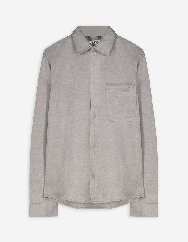 Hemd - Piqu&eacute; - beige