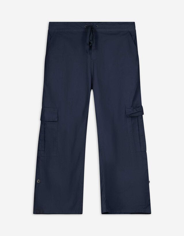 Caprihose - einfarbig - dunkelblau