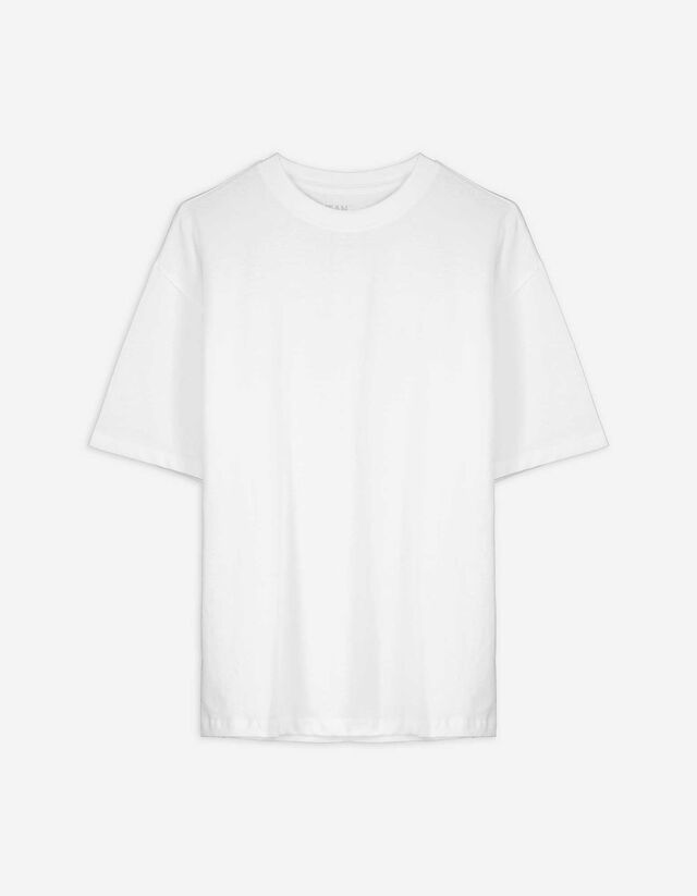 T-Shirt - Oversized Fit - wei&szlig;
