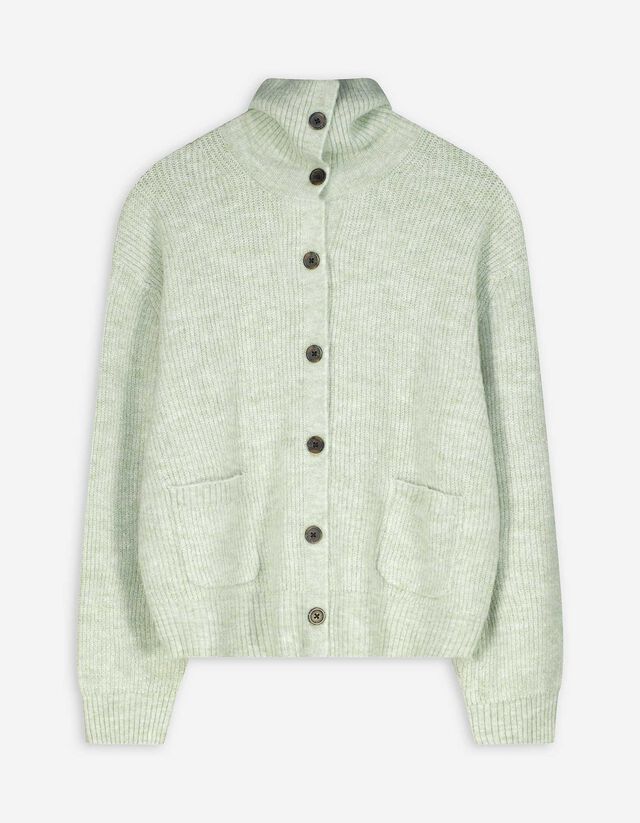 Cardigan - Strick - gr&uuml;n